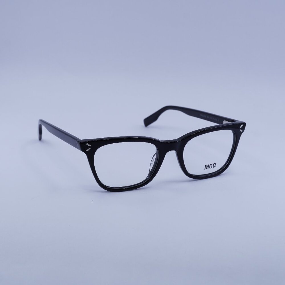 McQ by Alexander McQueen MQ0379O 001 Eyeglasses Black 50mm Square Frame